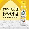 Pledge Granite & Stone Cleaner, Expert Care, Aerosol, Orange Scent, 9.7 oz.