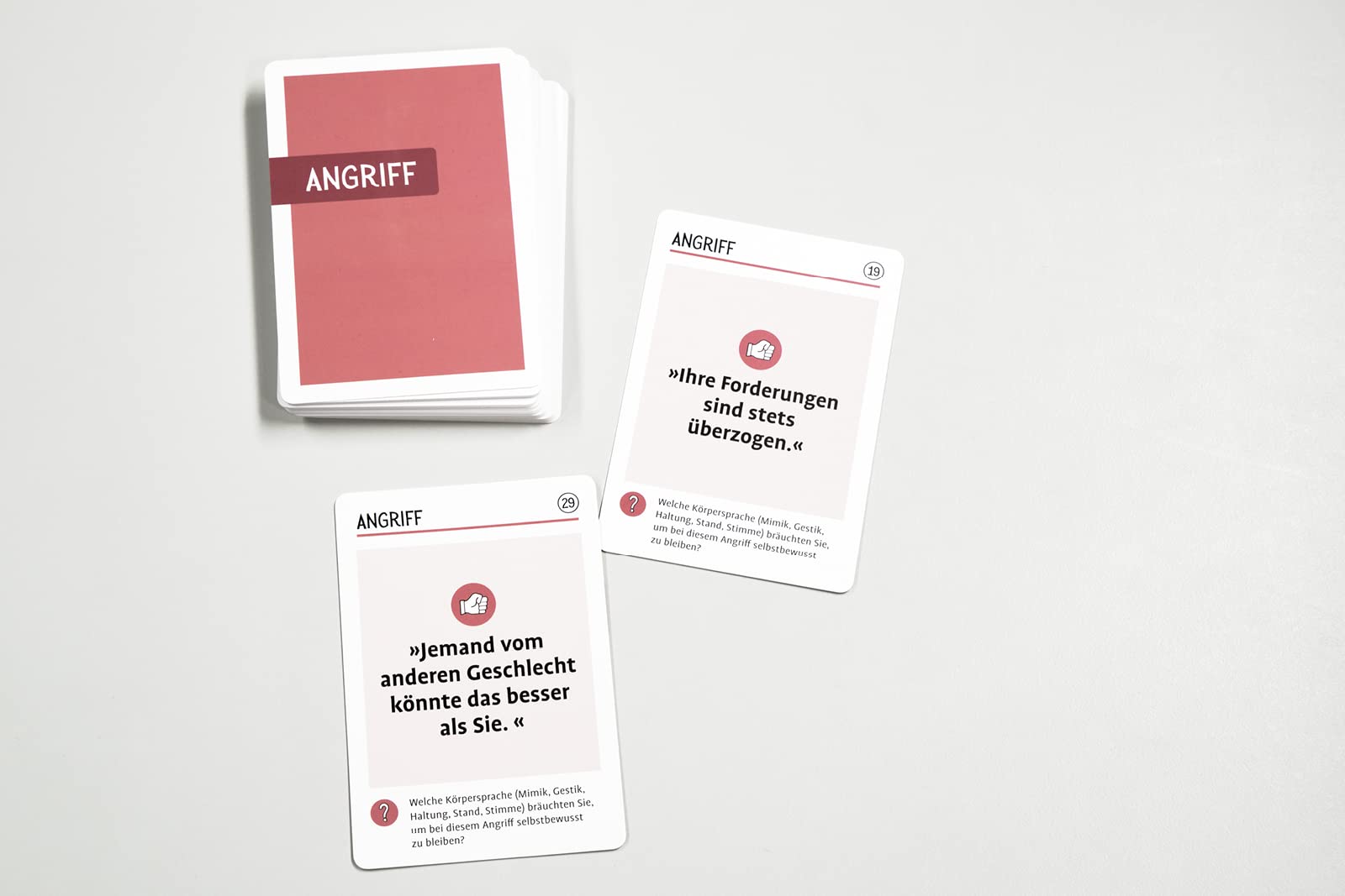 Kartenset Schlagfertigkeit trainieren: 111 Karten mit 56-seitigem Booklet (Coachingkarten)