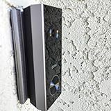 SplashNColor ドアベル アングルマウント AOSUセキュリティカメラワイヤレス対応 サブスクリプションなし - ビデオドアベルカメラ用調節可能な15度ブラケット - 耐候性デザイン