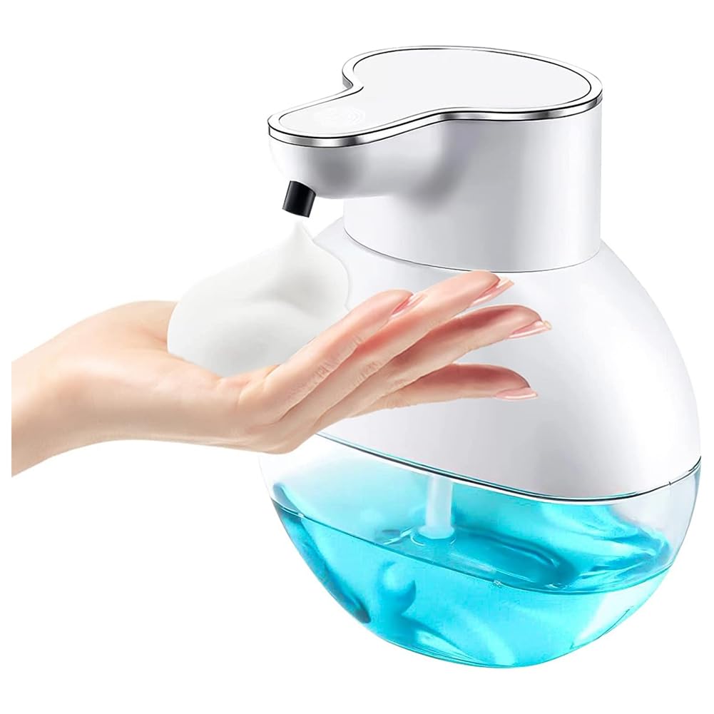 CTRLZS 400 Ml Automatic Soap Dispenser Foam Wall Mounted IPX5 Waterproof for Kitchen and Bathroom