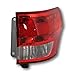 UPPARTS Tail Light Assembly For 2011 2012 2013 Jeep Grand Cherokee Laredo Limited Overland - Fits Passenger Side of Grand Cherokee Tail Lights - Rear Taillight Brake Light Includes Bulb, Lens, Housing