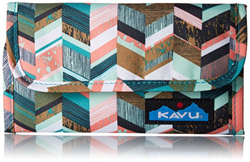 KAVU Women's Mondo Spender Wallet,Coastal Blocks,One Size