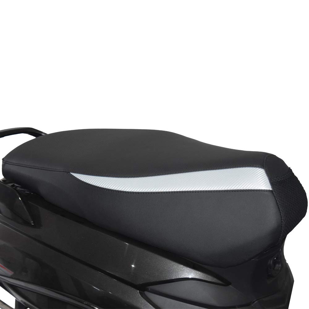 AUTOFORM Polyurethane Heavy Duty Cushioned Seat Cover for Activa 125