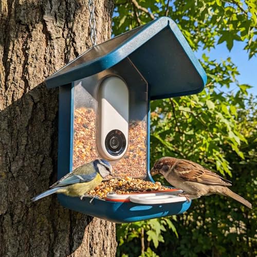 Image of Upgraded Bird Perch for Bird Buddy Smart Feeder with Screws, Birds Feeder Extender Perch (White)