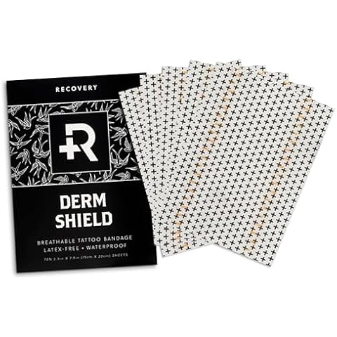 Recovery Derm Shield Tattoo Aftercare Bandage Cover
