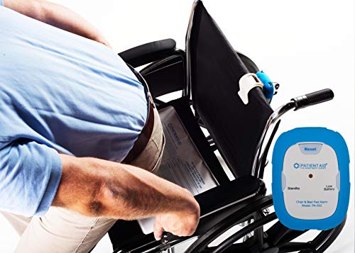Caregiver Alarm & Fall Prevention System With Chair Pad :: Includes Patient Monitor With Rubber Casing, 9V Battery, 3 Mounting Options, Screws & Full Instructions, 1 Yr. Warranty By Patient Aid #TOP4