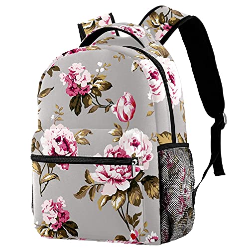 Sac à dos pour homme et femme loptop bleu multicolore imprimé dinosaure bagage cabine léger