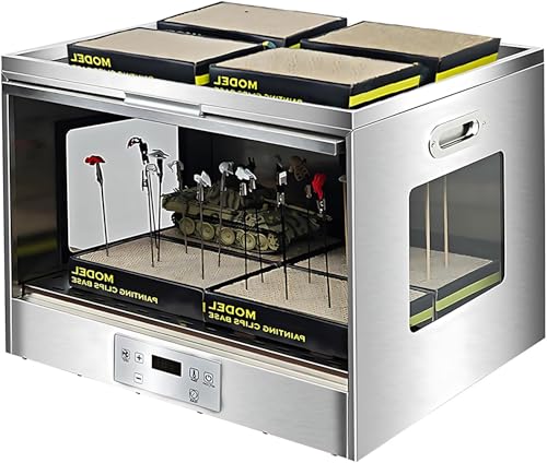 Cabina De Aerógrafo De 300 W, Caja De Secado De Pintura Para Maquetas Con Temporizador De 0,5 a 24 H Y Ajustable De 25 50 °c. Secador De Pintura En Aerosol Para Pintar Maquetas. Artes Y Manualidades