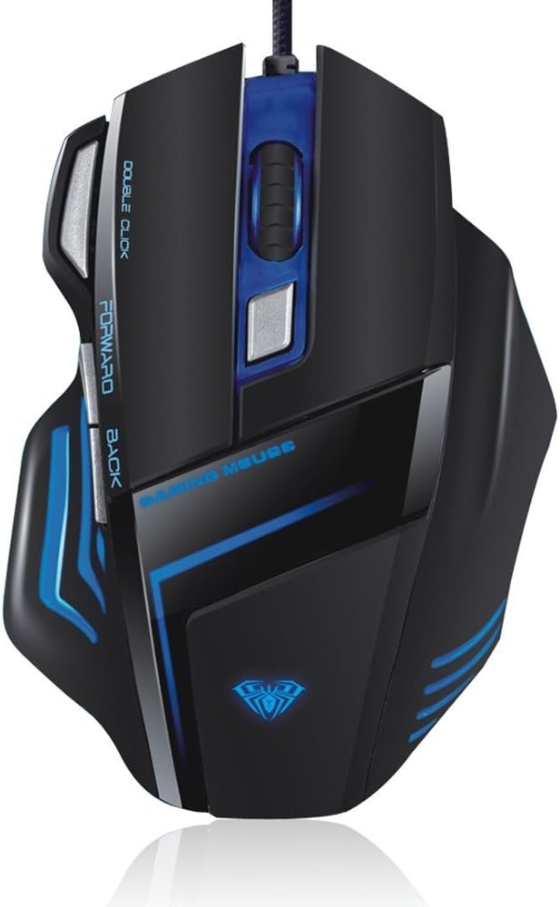 Aula Ghost Shark Smart Breathing Light 1000MHz High-Speed Response TGA Contest Specify Dedicated Gaming Mouse