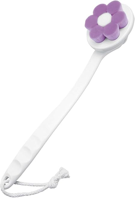 Amazon 2通り使える極細毛のボディブラシ 体洗い からだ 洗う スポンジ 背中ブラシ バスグッズ 風呂 全長約36cm コモライフ Comolife ボディブラシ 通販