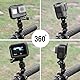 Diyeeni 360 Grad Schwenkarm für GoPro 3/4/5/6/7 Aluminiumlegierung Rotary Ball Adapter Pivot Mount Extension Zubehör für Campark ACT76 AKASO EK7000 Apeman Sport Kamera