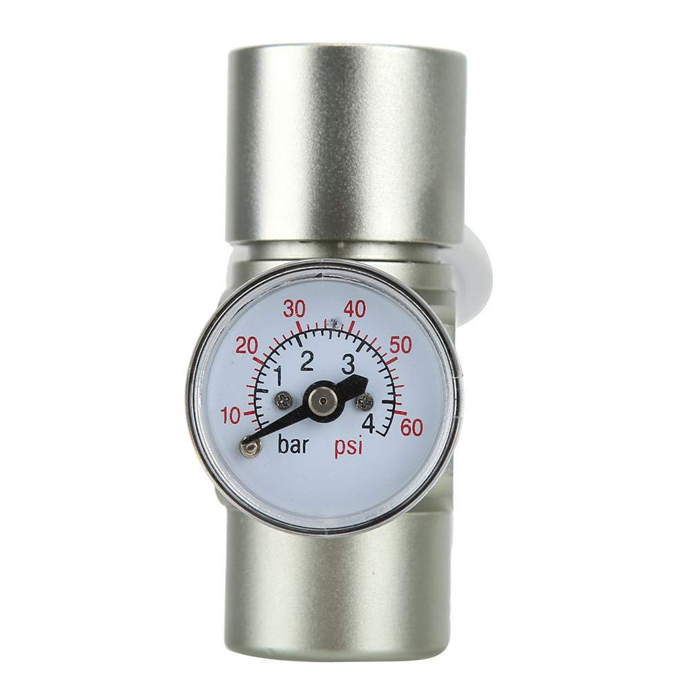 Keg Mini régulateur de CO2 régulateur de bière avec soupape de surpression manuelle de sécurité 0-60 PSI pression de travail