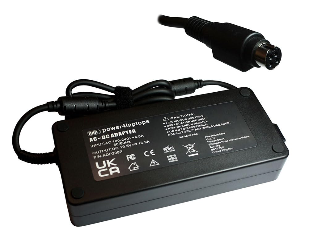 Power4LaptopsAC Adapter Laptop Charger Power Supply Compatible With Metabox Prime-X P750TM-G