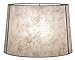 B&P LampÂ® Parchment Deep Drum Mica Shade (16 X 18 X 12)