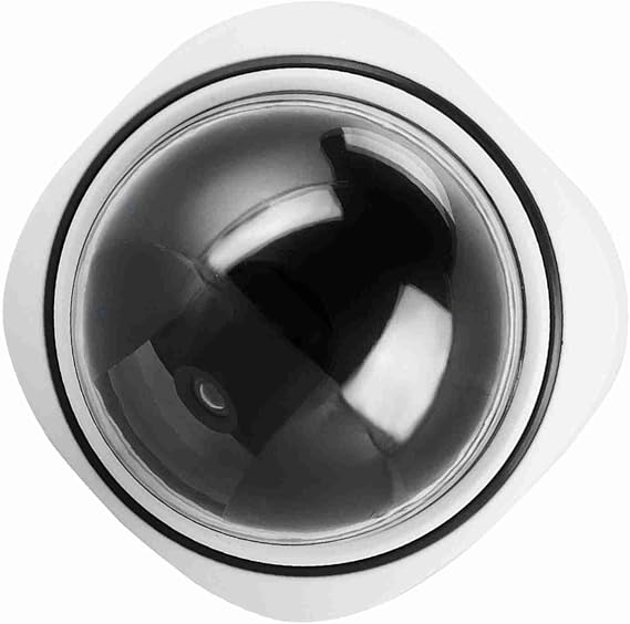 Denash Fake Dome Camera, Good Workmanship, Easy to Install Dummy Security Camera, Home Office