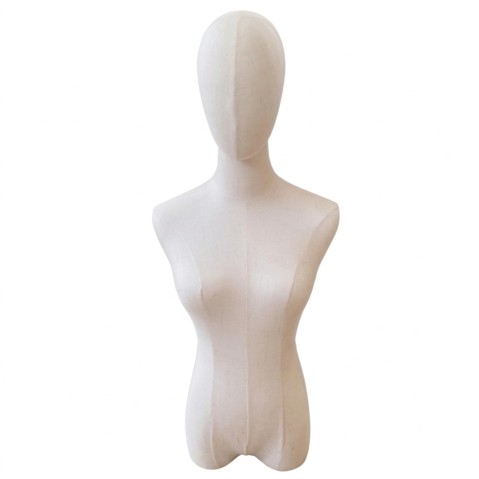 Amagogo Manichino Donna Manichino da Vetrina Busto Forma Espositiva con Braccia Articolate Supporto in Acciaio Altezza Regolabile per Negozi Allestimenti Interni Studi di Moda