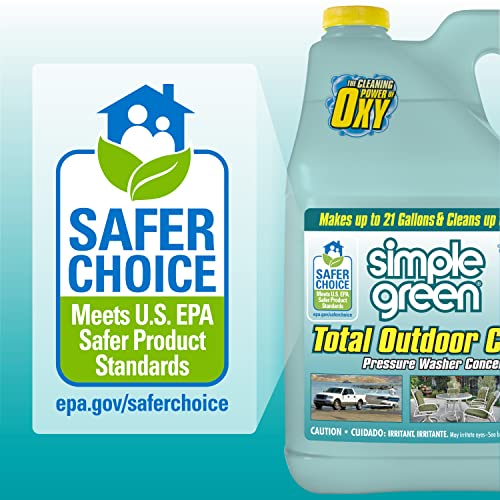 simple green oxy solve total outdoor pressure washer cleaner  1 gal