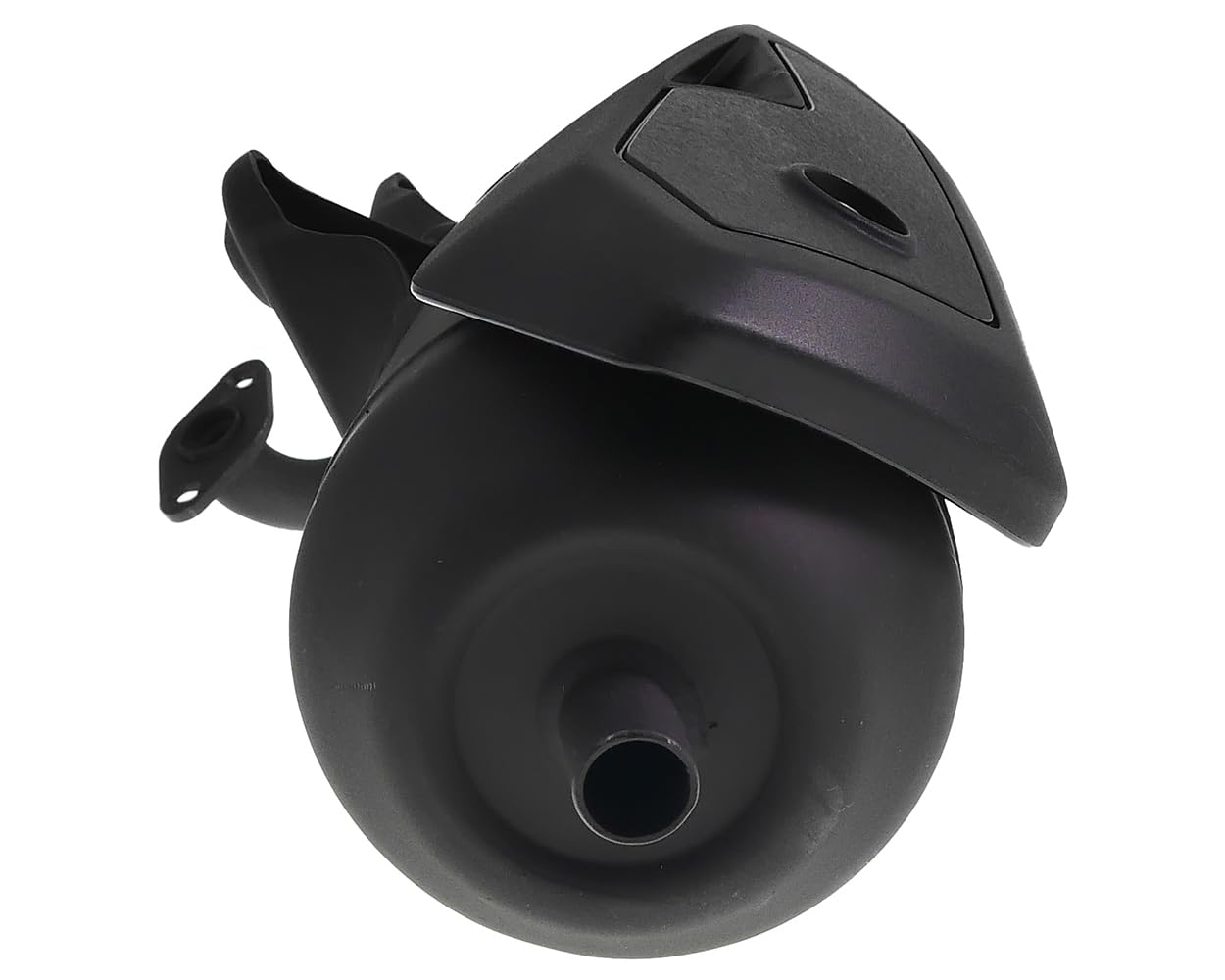 TECNIGAS Silent Pro Black Auspuff kompatibel mit Ludix 50 Trend, New Vivacity 50 2-Takt, Speedfight 3 50 AC/LC 2-Takt