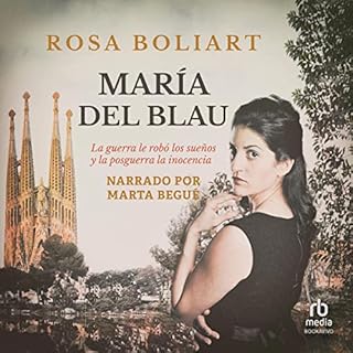 Diseño de la portada del título Mar&iacute;a del Blau (Spanish Edition)