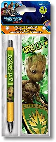 Guardians of The Galaxy Groot Gel Pen and Bookmark Set