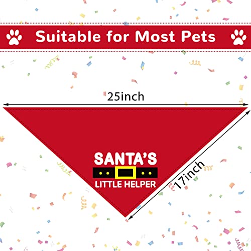 image for Weewooday 9 Pcs Holiday Dog Bandanas Halloween Thanksgiving Christmas 