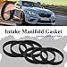 6 PCS Intake Manifold Rubber Sealing Gasket for N52 N54 E60 E70 E90 E92-128i 135i 325xi 328i 328xi 330i 335i 525xi 528i 530i 535xi 640i M5 M6 X1 X3 X5 X6 Z4, Replace 11617547242