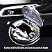 Car Cigarette Ashtray, iUKUS Stainless Auto Car Cigarette Ashtray with Lid and Blue LED Light Indicator Smokeless Vehicle Cigarette Ashtray Ash for Car Cup Holder,Home, Office