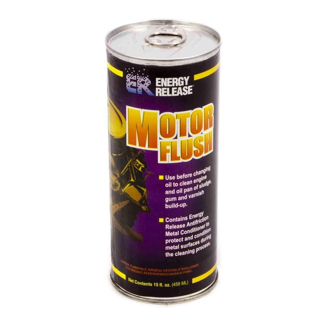 HI-GEAR ENERGY RELEASE Motor Flush 15 fl. oz. | Cleans and Conditions Internal Components