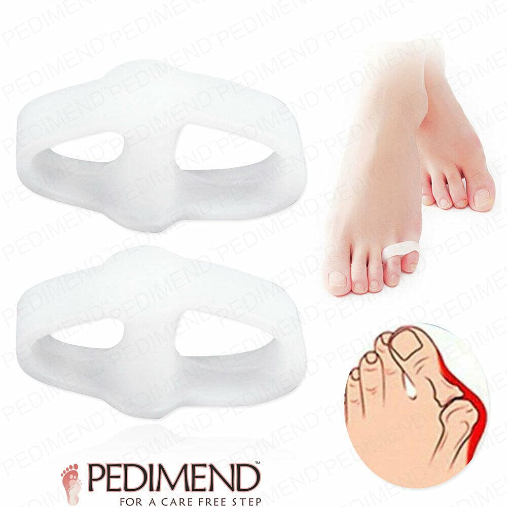 Pedimendtm Little Pinky toe silicone gel separatore schermo – 6 pezzi | da sarto alluce valgo separatori | Bunionette sollievo dal dolore