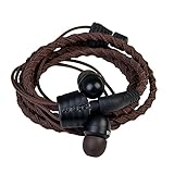 WRAPS Wristband Headphone - Fabric Brown