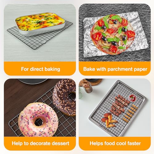 image for Qukaka 2PCS Cooling Racks for Cooking and Baking - 10