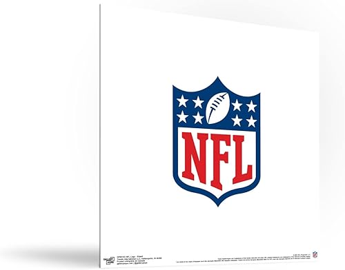 Vista 20 de Trends International Gallery Pops NFL Logo - Shield Canvas Wall Art, Unframed Version, 12" x 12" Gallery Pops Canvas Wall Art