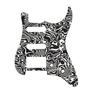 BIPROS Pièces de Guitare électrique – Compatible avec USA Mexico Fd Strat 11 Trous HSS PAF Humbucker Guitare Pickguard… - Les Beatles, Paul McCartney, John Lennon, RIngo Starr, George Harrison