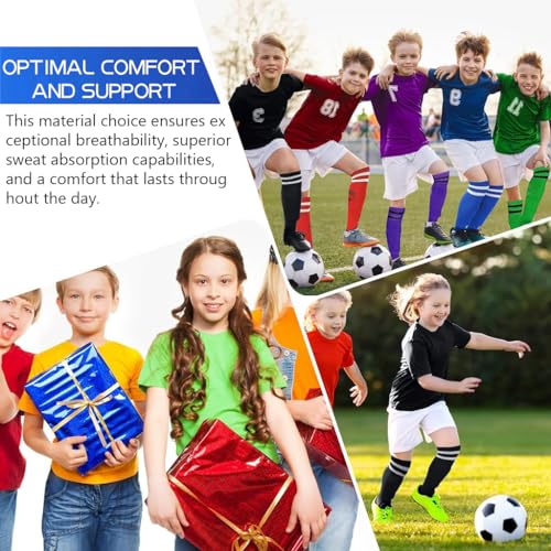 Proberos® Soccer Shin Guards and Socks for Toddler Kids Youth, Lightweight Soccer Shin Pads Protective Soccer Gear for 5-10 Years Old Children 7 51Sw2laS+3L