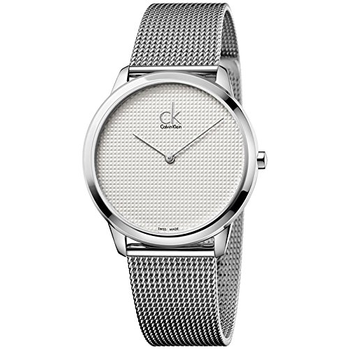 Calvin Klein �J���o���N���C�� Minimal Calvin Klein �V���o�[ ���j�Z�b�N�X �A�i���O �r�W�l�X �N�H�[�c �C�O�o�� K3M2112Y