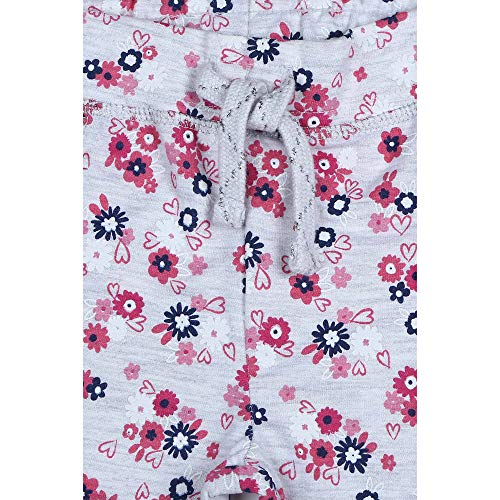 Image of Mothercare Girls 2 Pocket Floral Printed Joggers 204659403-P