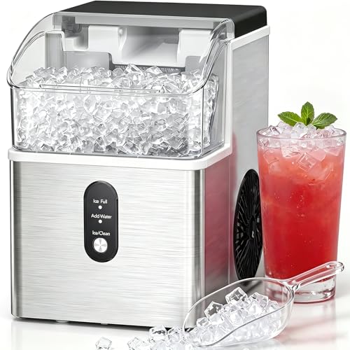 Electactic Nugget Ice Makers Countertop, 35Lbs/24H