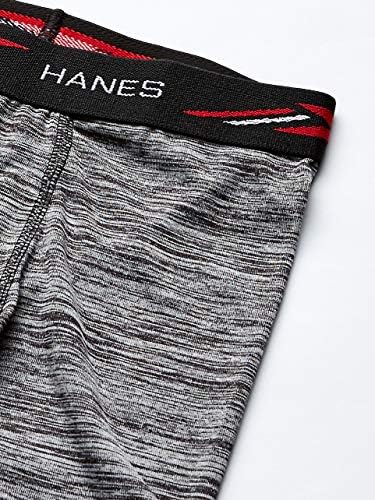 Hanes Boys' Breathable Tagless Boxer Brief, 6-Pack