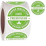 Food Delivery Tamper Evident Stickers,Sealed for Freshness Labels,2 Inch Round Sticker for Take Out