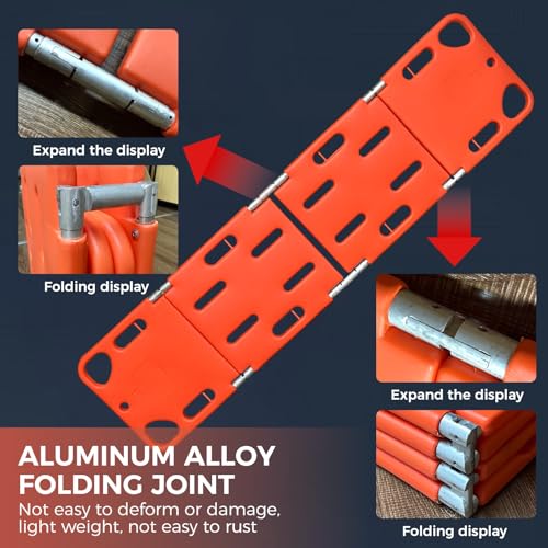 Tabla lumbar impermeable portátil para transporte de pacientes 6