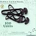 DOJA INDUSTRIAL | GOMA ANCLA de 5cm | PACK 100 | Tensor...