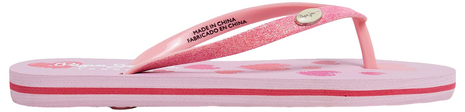 Pepe Jeans Dorset Life Flip-Flop, Pink (Fuchsia), 7 UK
