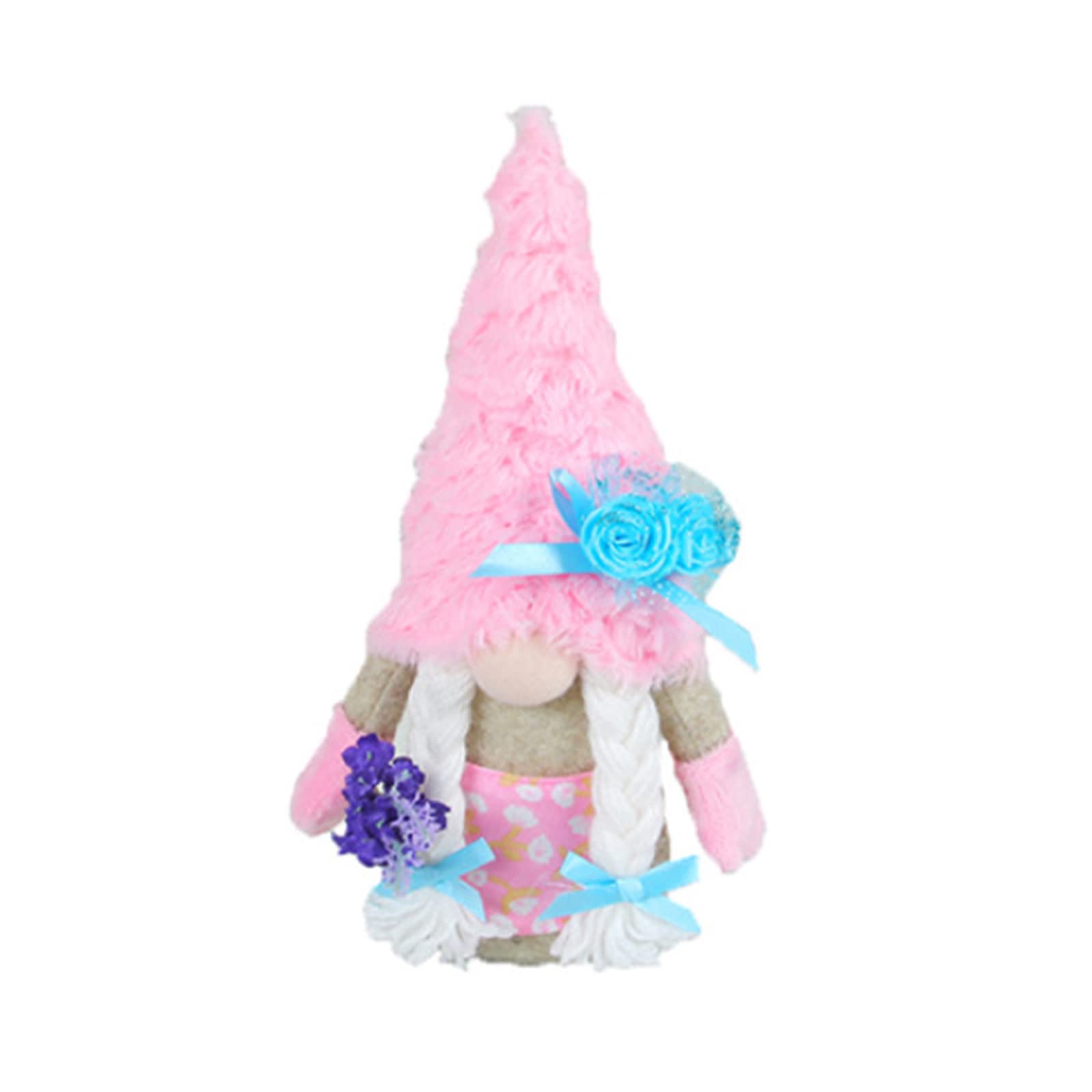 Buxuaaaa Day Gnomes Mom Lavender Faceless Doll Scandinavian Swedish Tomtes for Farmhouses Kitchen Decorations Mother Day Doll