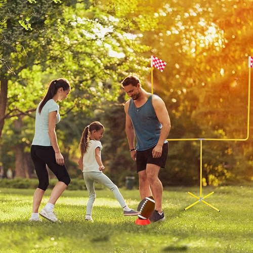 image for Desyeryamimi Football Field Goal Post - 8.6 ft x 6 ft Steel Tube Frame