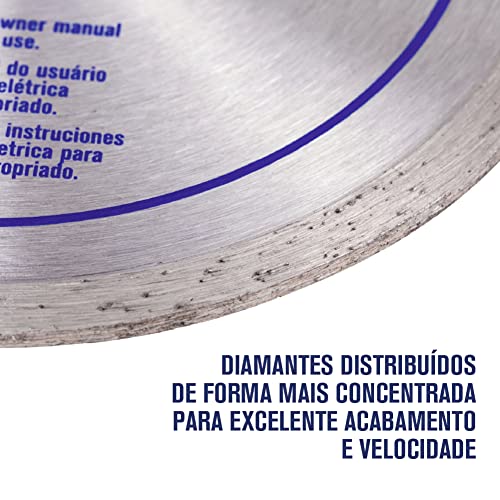 Irwin Disco Diamantado Liso Contínuo 110 x 20mm, Ferramenta Ideal para Azulejistas, Modelo IW13891