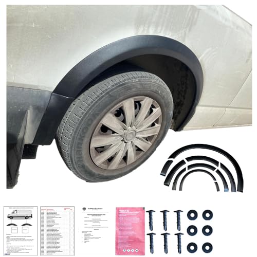 Juego de ensanchamiento guardabarros negro mate ONEWAY WA03.034 | Aletines coche 4