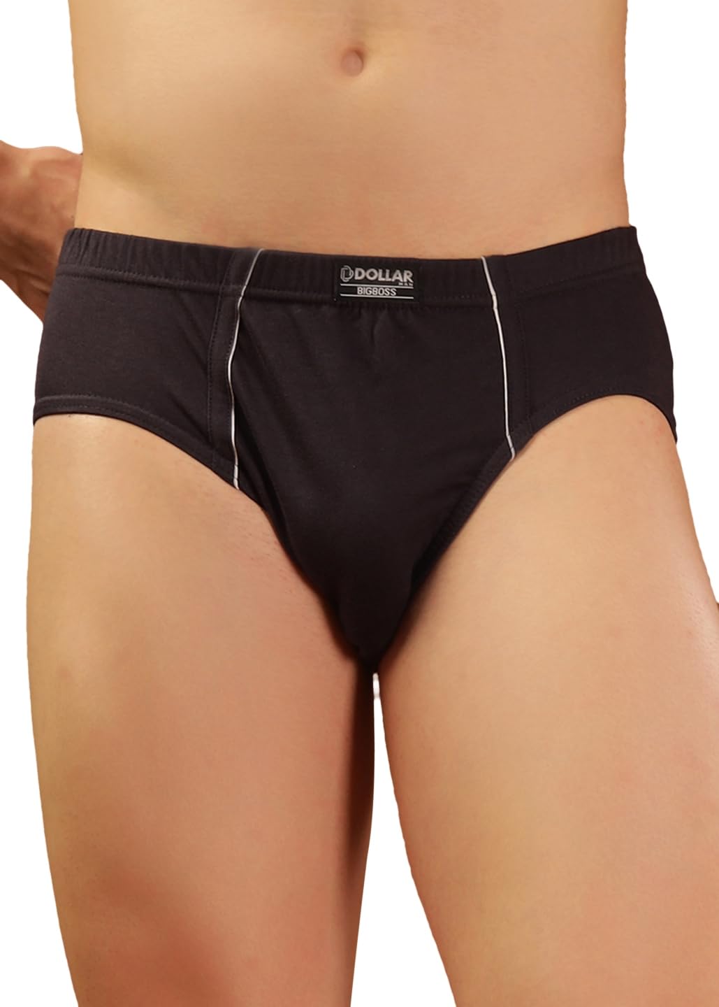 dollar bigboss Men's Solid Cotton Brief (Colour May Vary)-picture-43