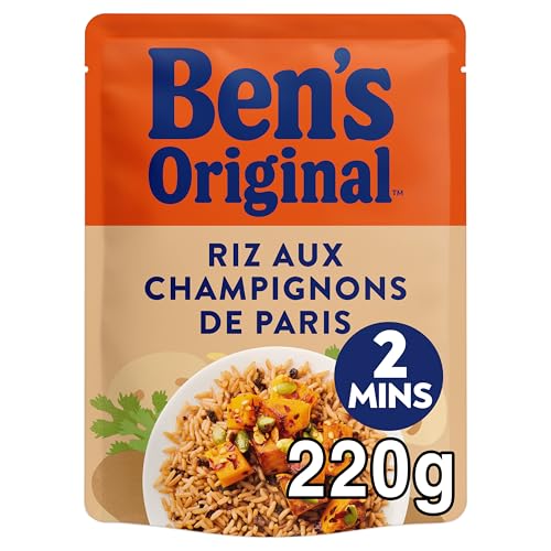 Ben's Original Riz aux Champignons de Paris 2 min (1x 220g)