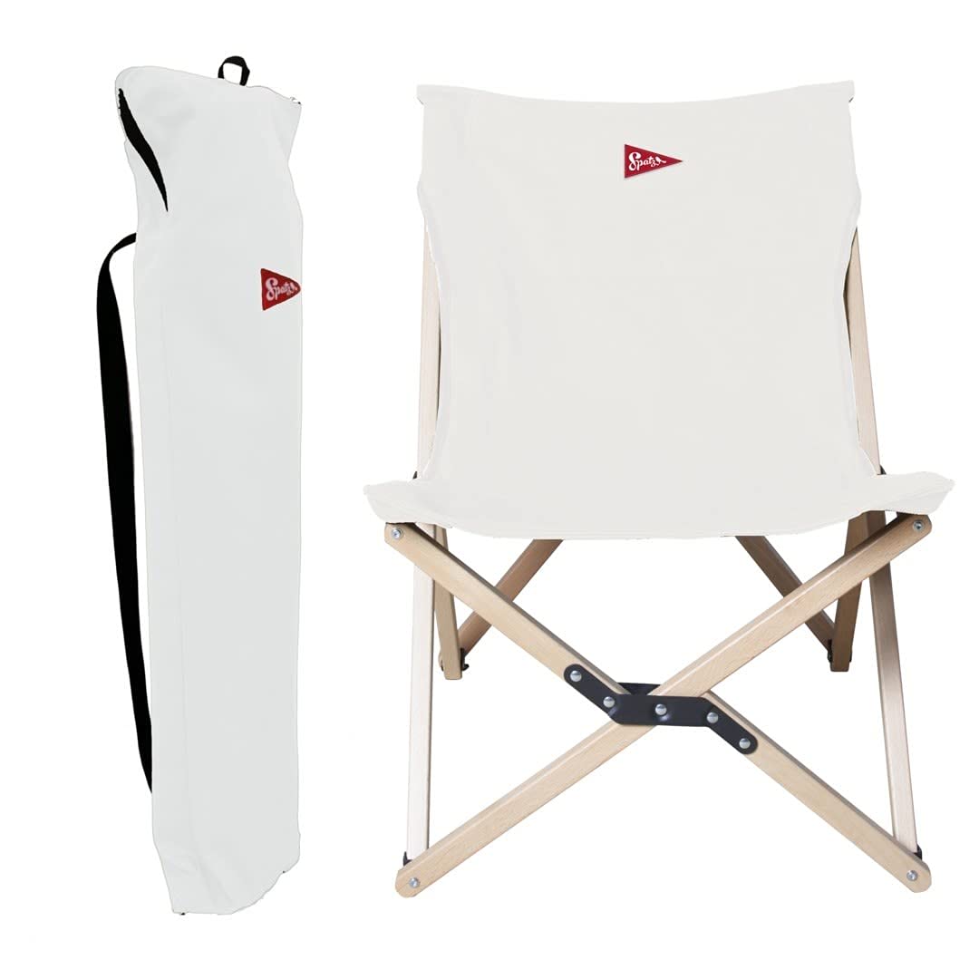【新品】Spatz アウトドアチェア アイボリー　Mサイズ　フライキャッチャー Amazon.co.jp: Spatz スパッツ フライキャッチャーM アイボリー