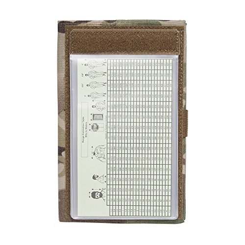 Tactical Notebook Covers Detachable Vinyl Checklists (Coyote Brown, 4" X 6") #TOP2